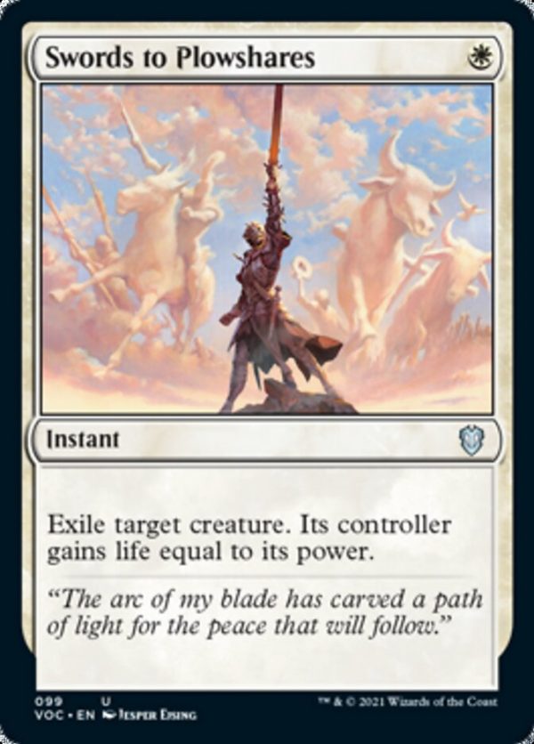 Swords to Plowshares [Innistrad: Crimson Vow Commander] For Discount