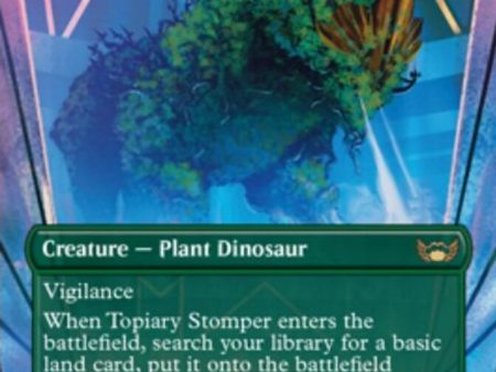 Topiary Stomper (Borderless Alternate Art) [Streets of New Capenna] Online