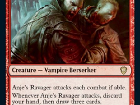 Anje s Ravager [Innistrad: Crimson Vow Commander] Cheap