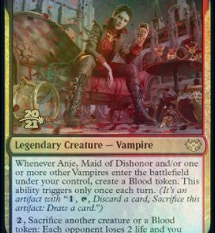 Anje, Maid of Dishonor [Innistrad: Crimson Vow Prerelease Promos] Online