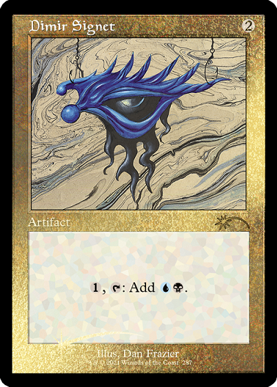 Dimir Signet (Retro) (Foil Etched) [Secret Lair Drop Series] Sale