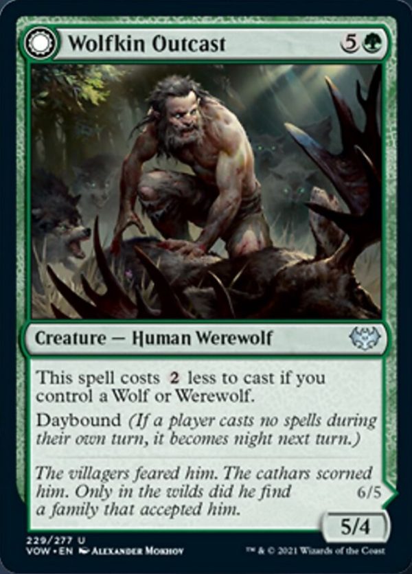 Wolfkin Outcast    Wedding Crasher [Innistrad: Crimson Vow] Online now