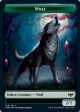 Wolf (011)    Wolf (014) Double-sided Token [Innistrad: Crimson Vow Tokens] Fashion