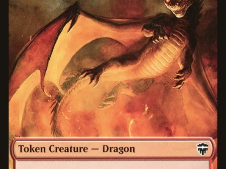 Dragon Token [Commander Legends Tokens] For Sale