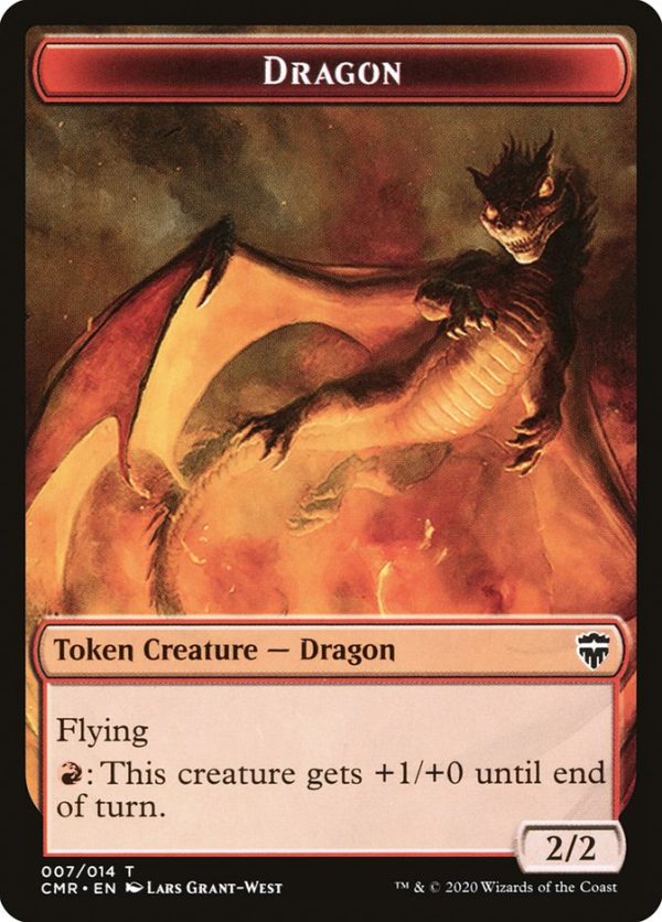 Dragon Token [Commander Legends Tokens] For Sale