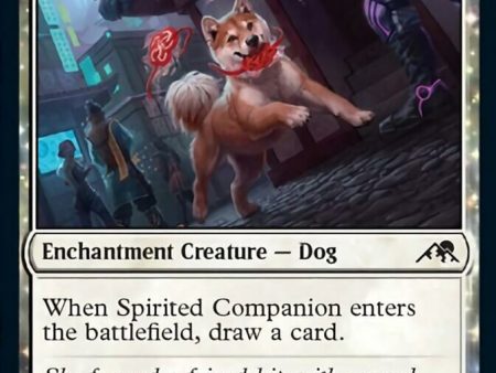 Spirited Companion [Kamigawa: Neon Dynasty] For Sale