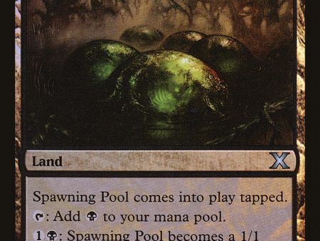 Spawning Pool (Premium Foil) [Tenth Edition] Cheap