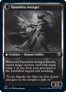 Bereaved Survivor    Dauntless Avenger [Innistrad: Double Feature] Discount