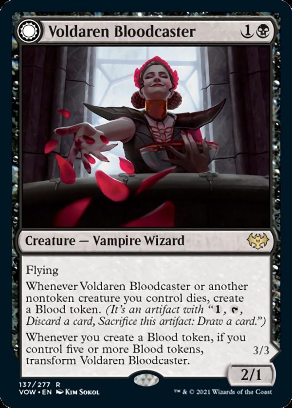 Voldaren Bloodcaster    Bloodbat Summoner [Innistrad: Crimson Vow] For Cheap