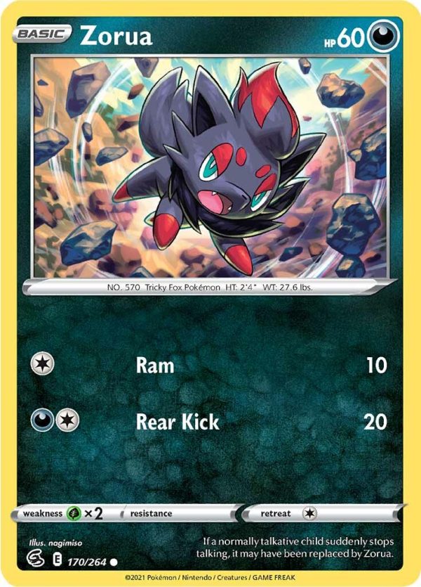 Zorua (170 264) [Sword & Shield: Fusion Strike] Online now