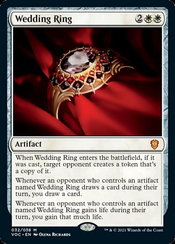 Wedding Ring [Innistrad: Crimson Vow Commander] For Discount