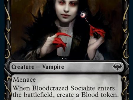 Bloodcrazed Socialite (Showcase Fang Frame) [Innistrad: Crimson Vow] Online Sale