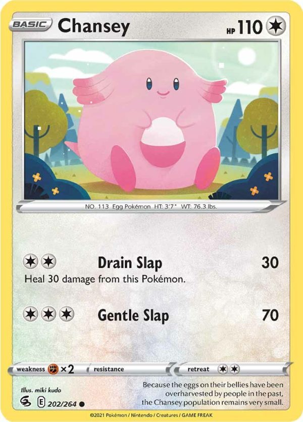 Chansey (202 264) [Sword & Shield: Fusion Strike] Cheap