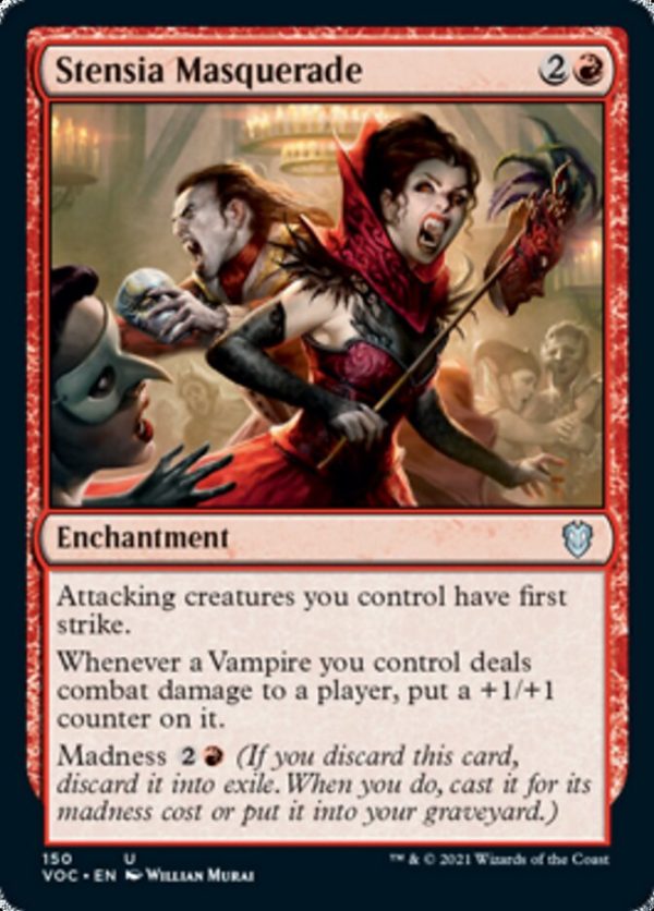 Stensia Masquerade [Innistrad: Crimson Vow Commander] Hot on Sale