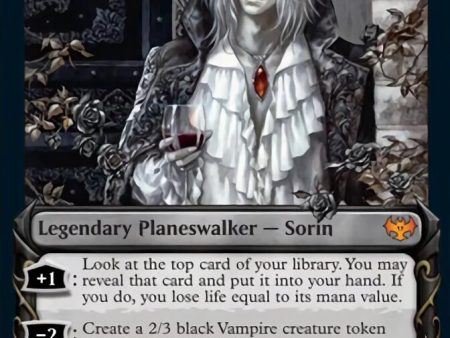 Sorin the Mirthless (Showcase Fang Frame) [Innistrad: Crimson Vow] Online