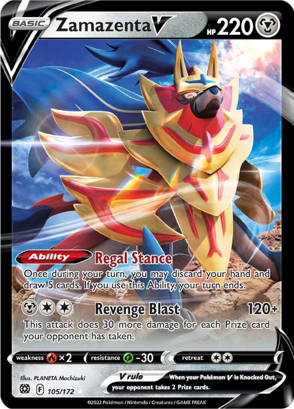 Zamazenta V (105 172) [Sword & Shield: Brilliant Stars] Discount