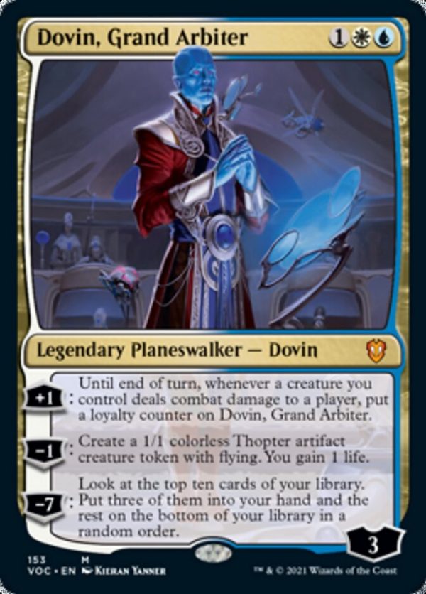 Dovin, Grand Arbiter [Innistrad: Crimson Vow Commander] For Cheap