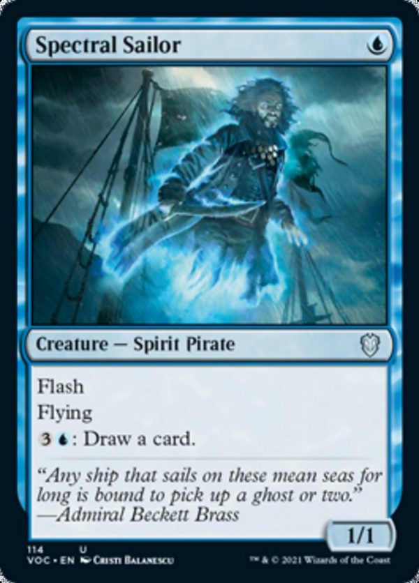 Spectral Sailor [Innistrad: Crimson Vow Commander] Sale