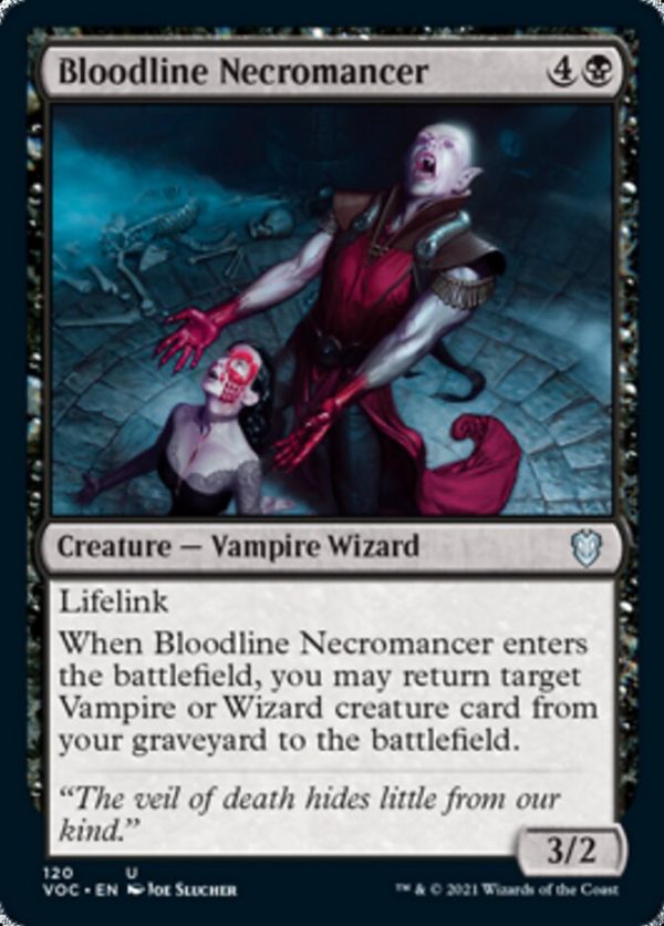 Bloodline Necromancer [Innistrad: Crimson Vow Commander] on Sale