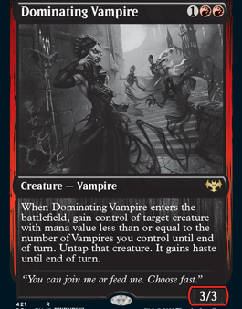 Dominating Vampire [Innistrad: Double Feature] on Sale