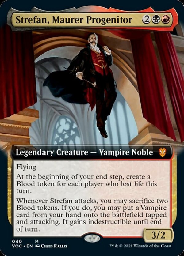 Strefan, Maurer Progenitor (Extended) [Innistrad: Crimson Vow Commander] Supply