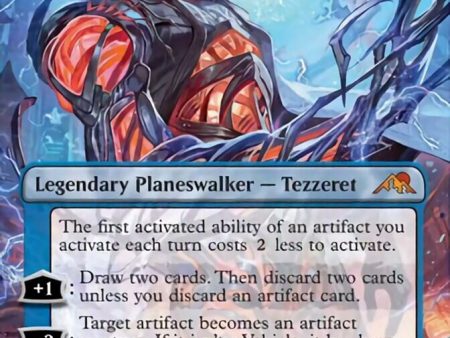 Tezzeret, Betrayer of Flesh (Borderless) [Kamigawa: Neon Dynasty] Online now