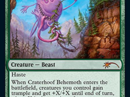 Craterhoof Behemoth (375) [Secret Lair Drop Series] on Sale