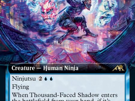 Thousand-Faced Shadow (Extended Art) [Kamigawa: Neon Dynasty] Online now