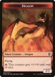 Dragon    Golem Token [Commander Legends Tokens] Cheap