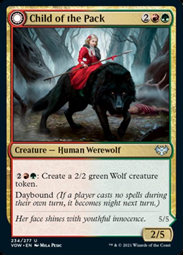 Child of the Pack    Savage Packmate [Innistrad: Crimson Vow] Cheap