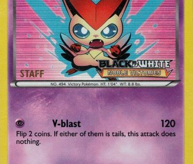 Victini (43 101) (Staff Prerelease Promo) [Black & White: Black Star Promos] Cheap