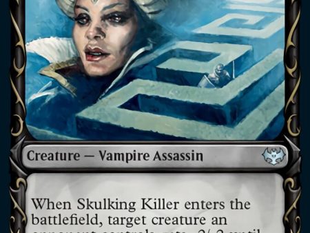 Skulking Killer (Showcase Fang Frame) [Innistrad: Crimson Vow] For Sale