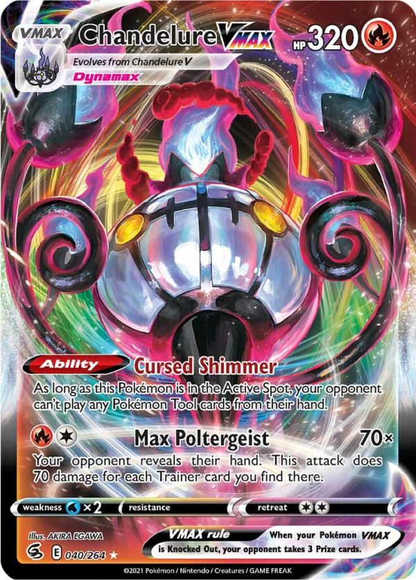 Chandelure VMAX (040 264) [Sword & Shield: Fusion Strike] Sale