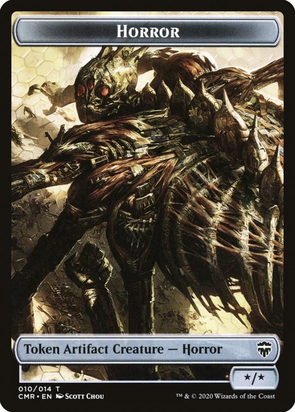 Angel    Horror Token [Commander Legends Tokens] Discount