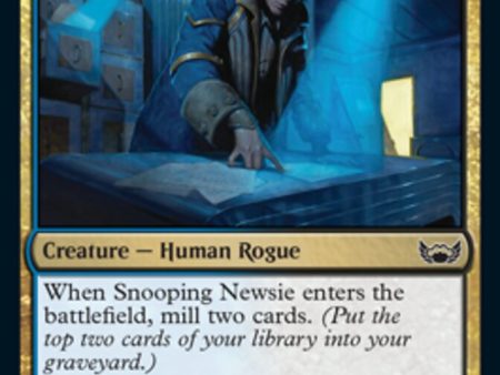 Snooping Newsie [Streets of New Capenna] Online Hot Sale