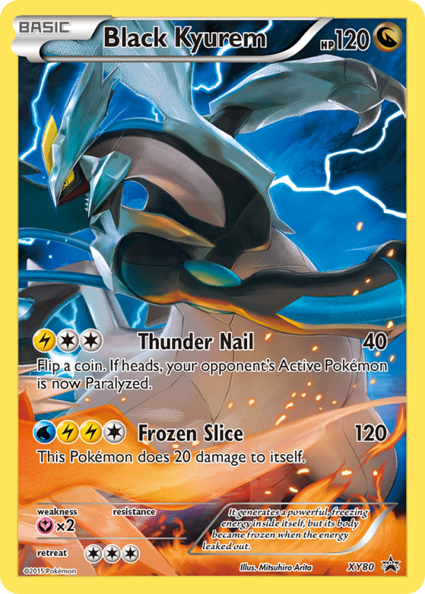 Black Kyurem (XY80) (Full Art Promo) [XY: Black Star Promos] Sale