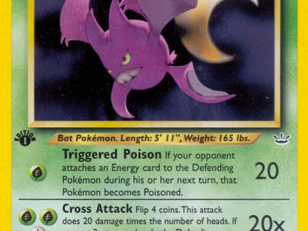 Crobat (4 64) [Neo Revelation 1st Edition] Sale