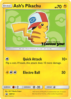 Ash s Pikachu (SM112) [Sun & Moon: Black Star Promos] Online now