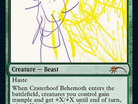 Craterhoof Behemoth (376) [Secret Lair Drop Series] Online