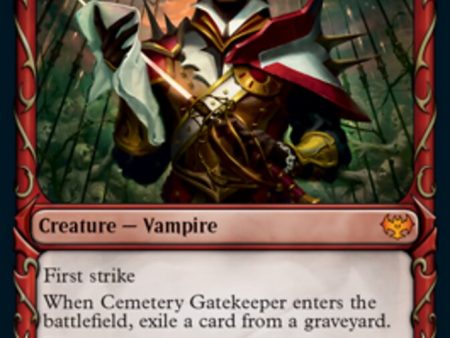 Cemetery Gatekeeper (Showcase Fang Frame) [Innistrad: Crimson Vow] Sale