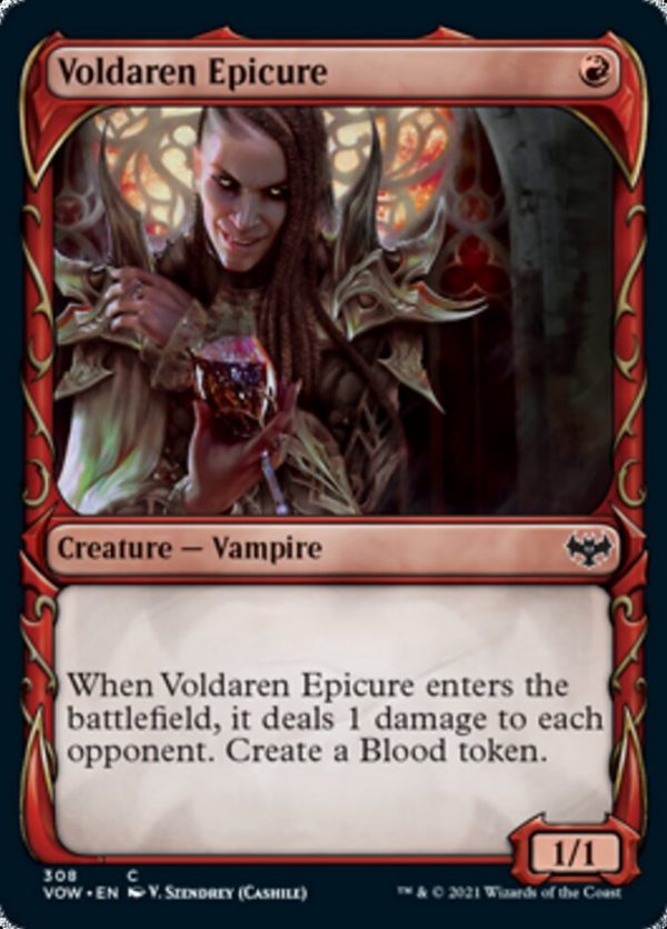 Voldaren Epicure (Showcase Fang Frame) [Innistrad: Crimson Vow] Supply