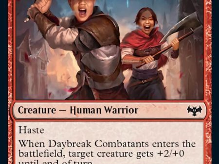 Daybreak Combatants [Innistrad: Crimson Vow] Cheap