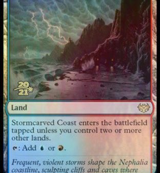 Stormcarved Coast [Innistrad: Crimson Vow Prerelease Promos] Online Sale