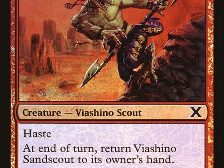 Viashino Sandscout (Premium Foil) [Tenth Edition] Supply