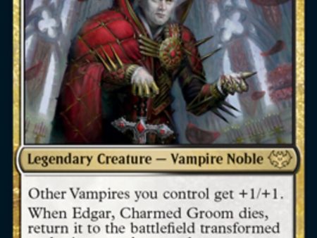 Edgar, Charmed Groom    Edgar Markov s Coffin [Innistrad: Crimson Vow] on Sale