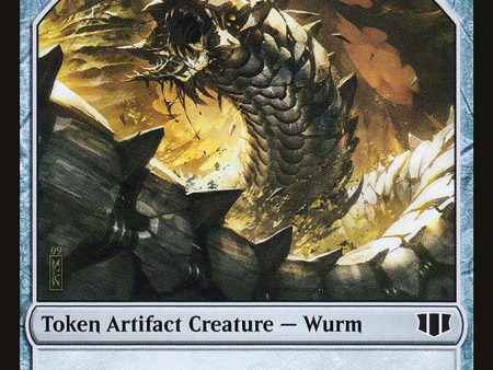 Wurm (033 036)    Goat Double-sided Token [Commander 2014 Tokens] Online Hot Sale