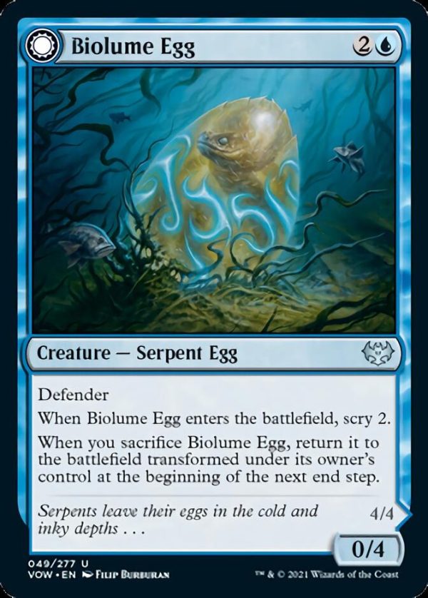 Biolume Egg    Biolume Serpent [Innistrad: Crimson Vow] Fashion