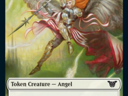 Angel    Elephant Double-sided Token [Kamigawa: Neon Dynasty Commander Tokens] Cheap