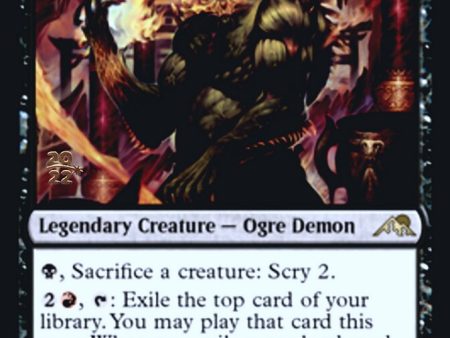 Hidetsugu, Devouring Chaos [Kamigawa: Neon Dynasty Prerelease Promos] For Cheap