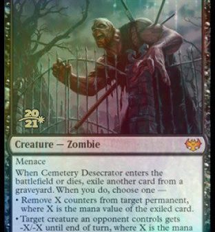 Cemetery Desecrator [Innistrad: Crimson Vow Prerelease Promos] Fashion